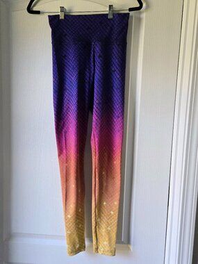 Werkshop Rainbow Mosaic - Athleisure Leggings - Small